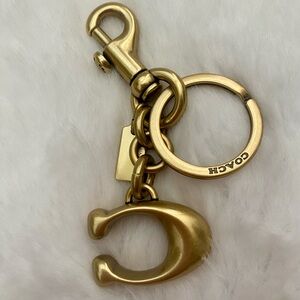 Coach Signature  Gold Key charm